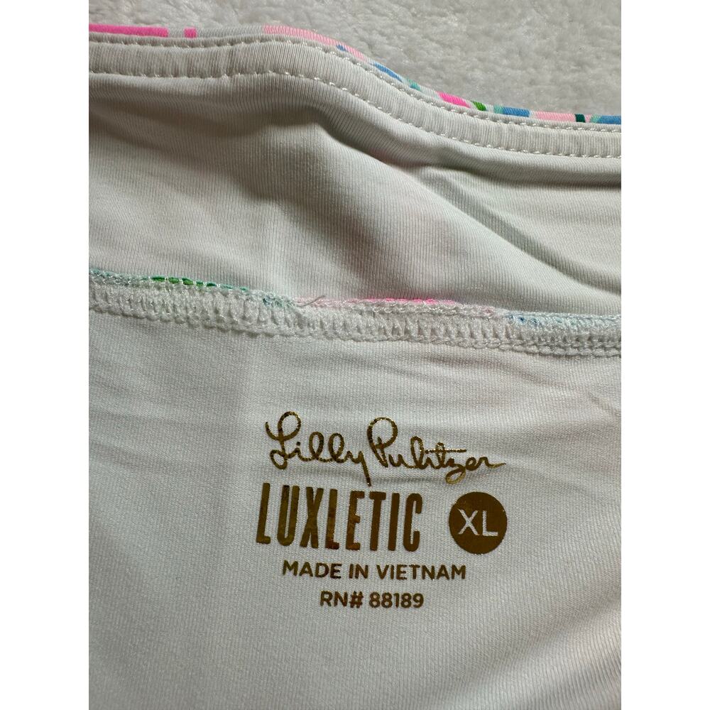 Lilly Pulitzer Luxletic Skort Women’s Size XL Taynora Floral Tennis Pickleball - Picture 9 of 10